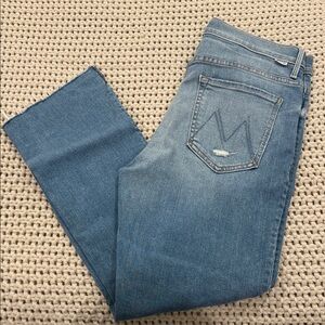 MOTHER Women's Straight Leg Jeans - Blue
